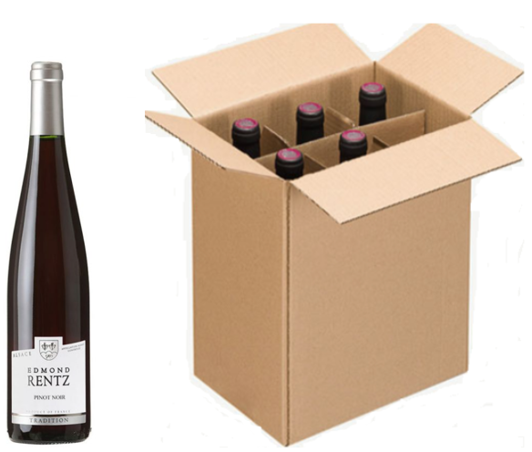 Alsace - Pinot Noir - Kiste mit 6 Flaschen