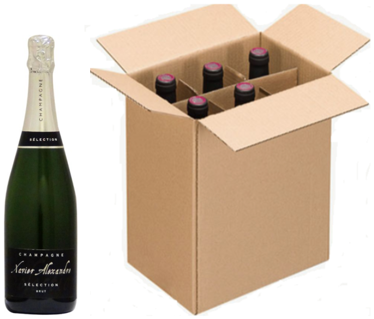 Champagne - Brut - Caisse 6 bouteilles