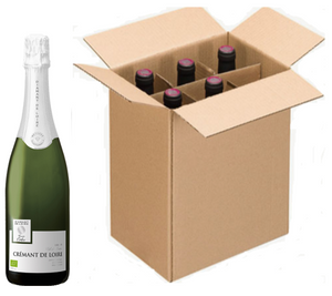 Crémant de Loire Brut (Bio)- Kiste mit 6 Flaschen