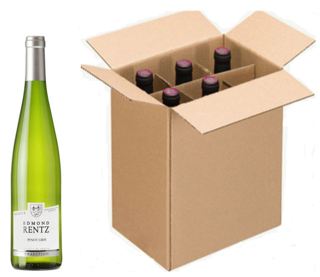 Elsass - Pinot Gris - Kiste mit 6 Flaschen